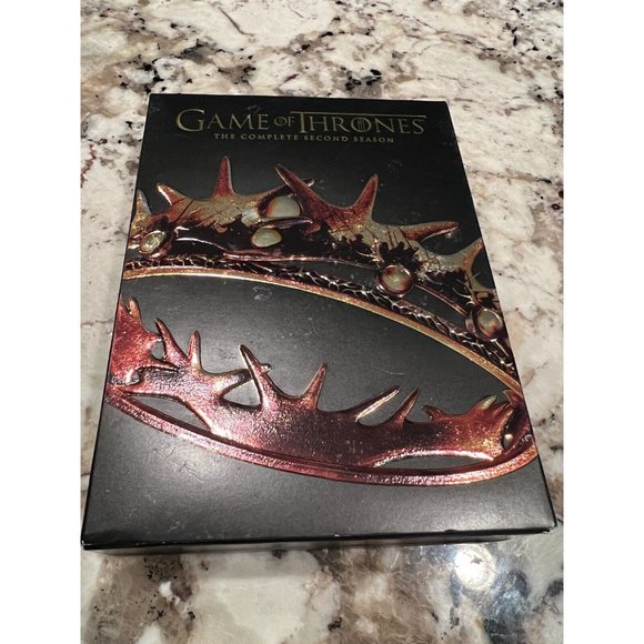 Game of Thrones The Complete Second 2nd 2 Season DVD 2013 5 Disc Box Set Fantasy - Picture 11 of 12